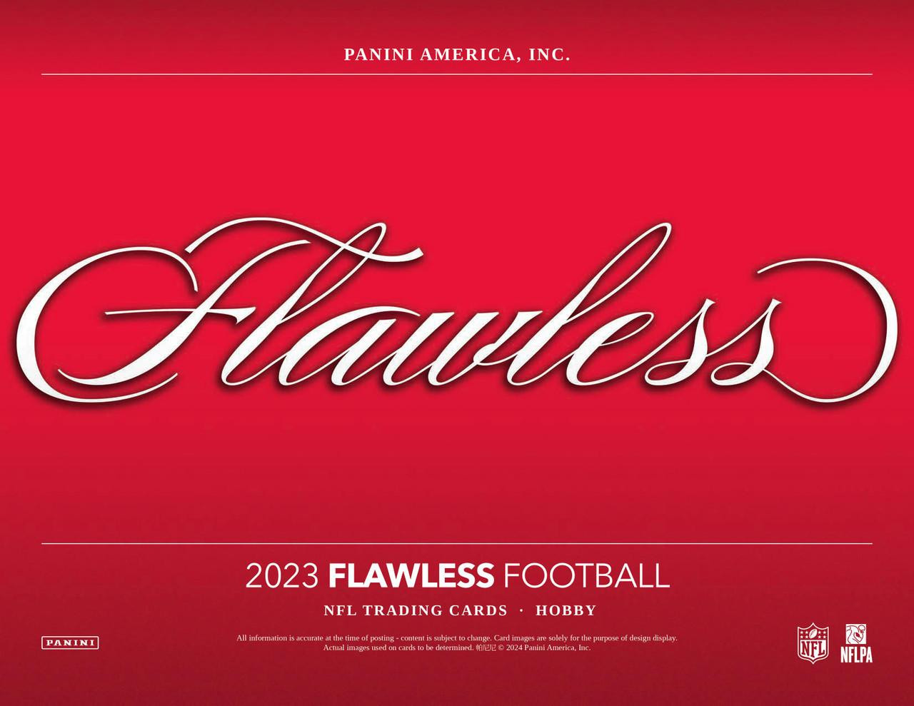 Image of 2023 Panini Flawless Football Hobby Box