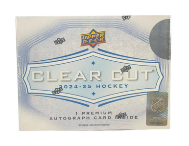 2024/25 Upper Deck Clear Cut Hockey Hobby Box