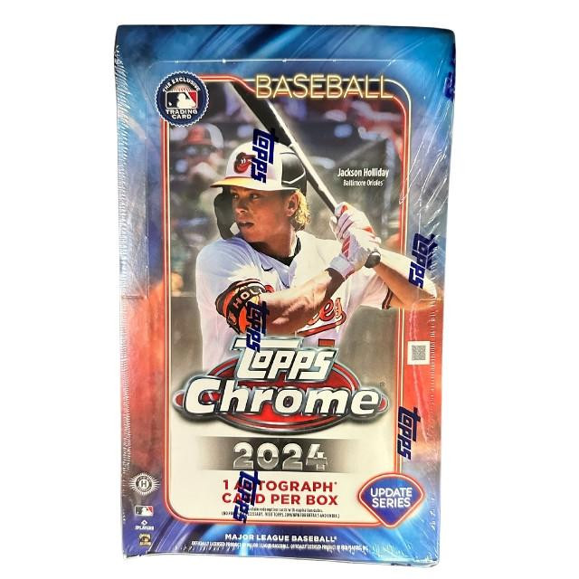 Image of 2024 Topps Chrome Update Series Baseball Hobby Box