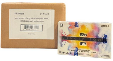 2024 Topps Inception Baseball Hobby 8 Box Case