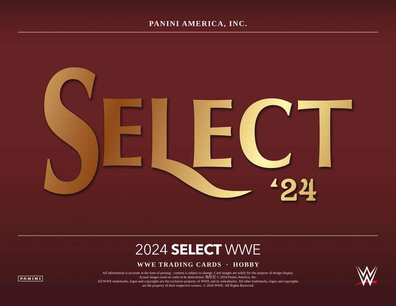 Image of 2024 Panini Select WWE Hobby Box