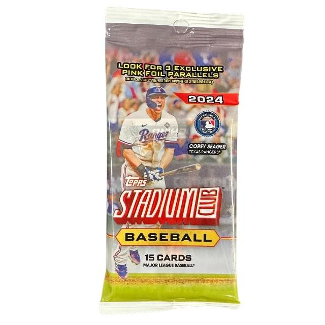 Image of 2024 Topps Stadium Club Baseball Fat Pack