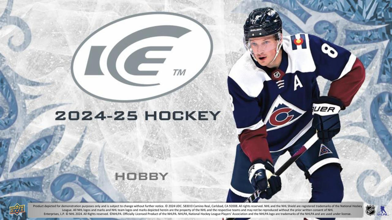 Image of 2024/25 Upper Deck Ice Hockey Hobby 24 Box Case