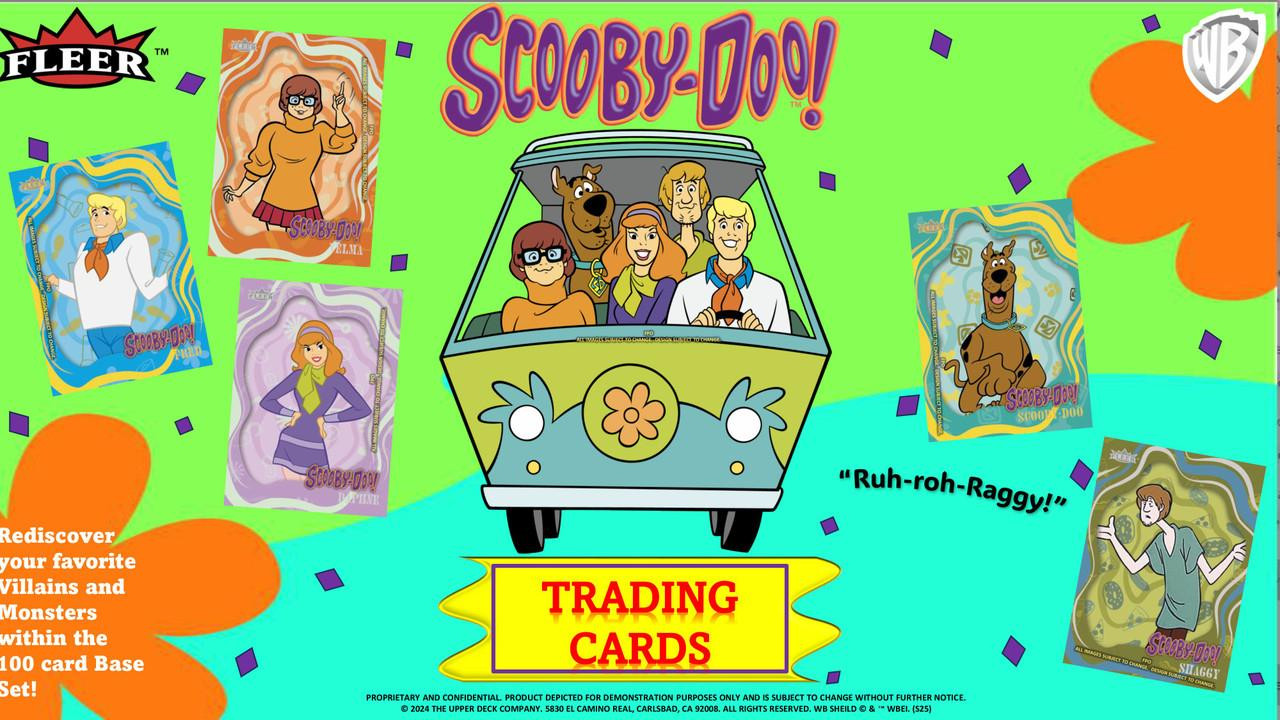 Image of 2025 Upper Deck Fleer Scooby Doo Hobby Box