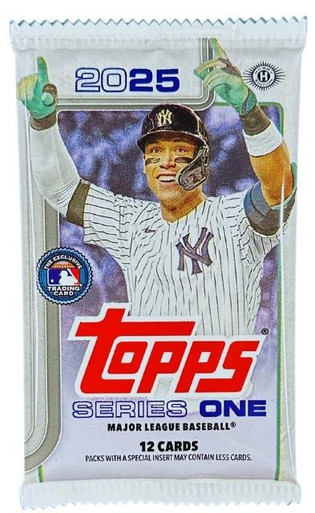topps 2025 series 1 rare cards Topps 2025 Baseball Series 1 Factory Sealed Value Box - Baseball Complete  Sets : Collectibles & Fine Art main image 1
