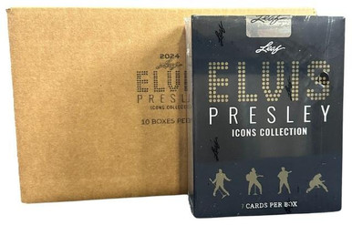 2024 Leaf Elvis Icons Collection Hobby 10 Box Case
