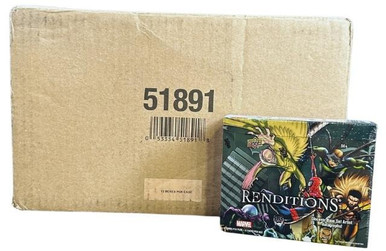 2024 Upper Deck Marvel Renditions Spider-Man Hobby 12 Box Case