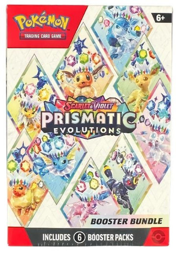 pokemon prismatic booster pack Pokémon TCG: Prismatic Evolutions Booster Bundle (Restock) – Dragon Forge  Games