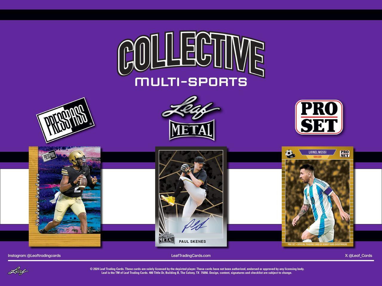 Image of 2024 Leaf Collective Multi-Sport Hobby Box