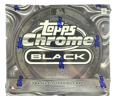 たいちゃん2 Topps Chrome Black 2025 2025 Topps Chrome Black Baseball Hobby Box - Walmart