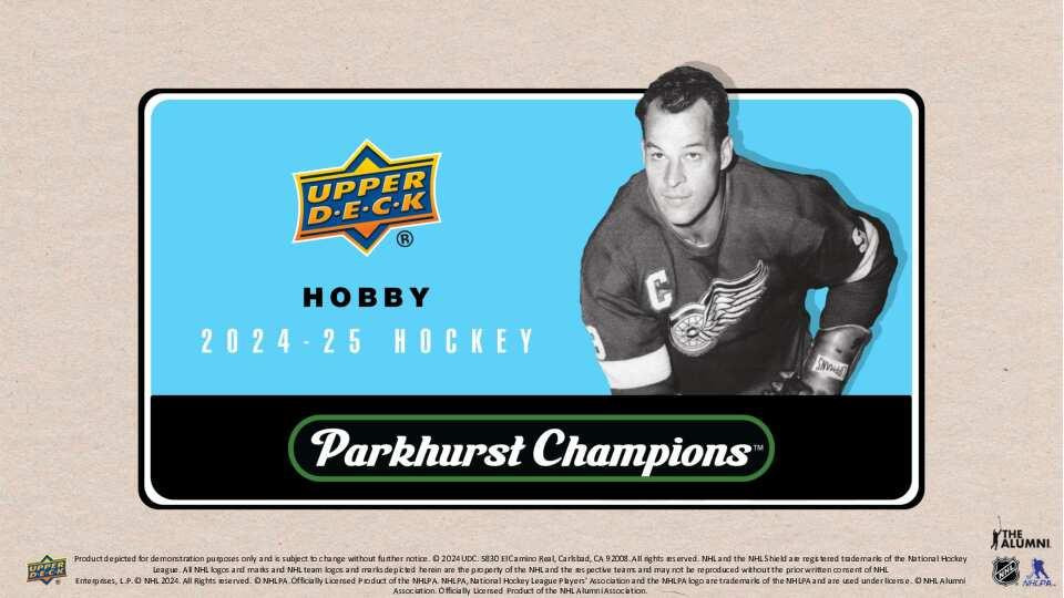 Image of 2024/25 Upper Deck Parkhurst Champions Hockey Hobby Box