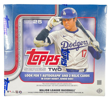 2025 Topps Series 2 Baseball Jumbo Box