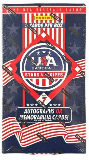 オリジナル　The Stars and Stripes 2025 Panini Stars and Stripes Baseball Hobby Box