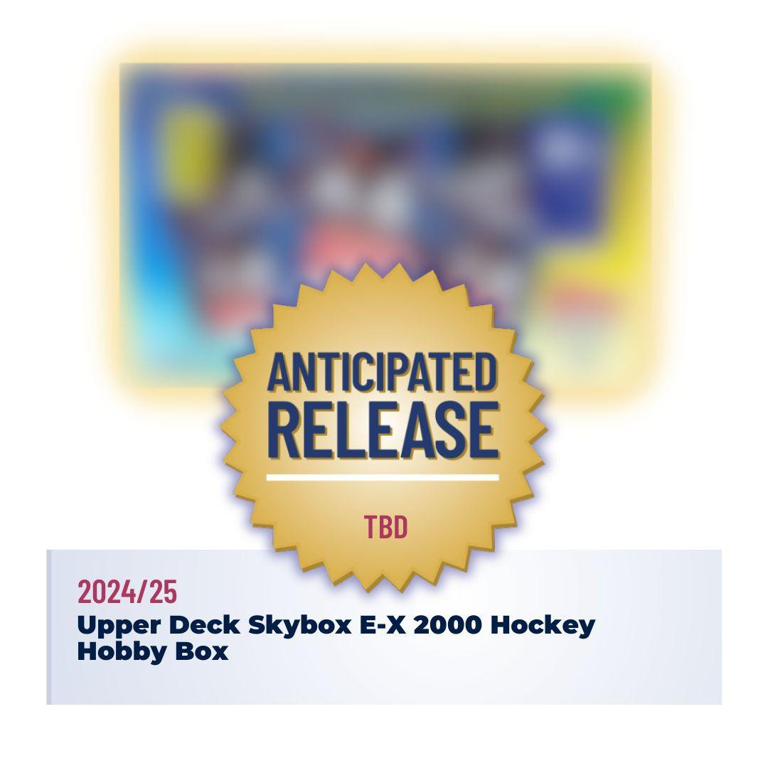 Image of 2024/25 Upper Deck Skybox E-X 2000 Hockey Hobby Box