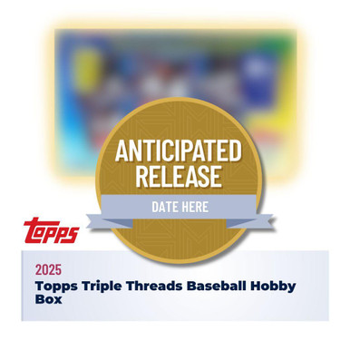 2025 Topps Triple Threads Baseball Hobby Box