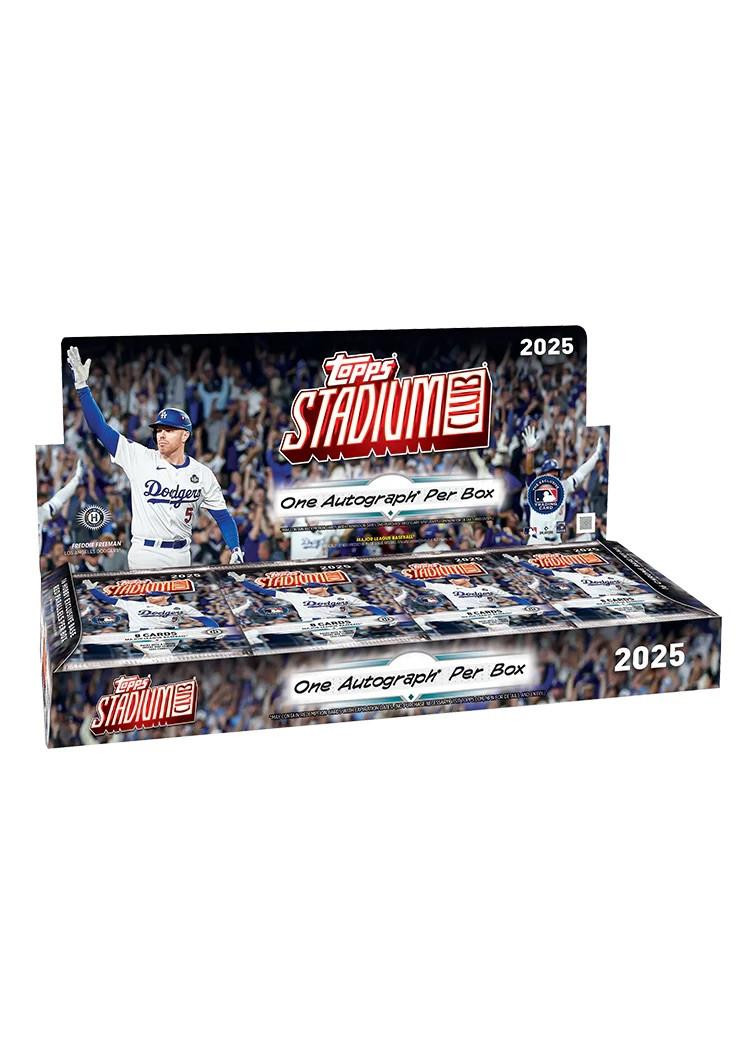 Image of 2025 Topps Stadium Club Baseball Hobby Box