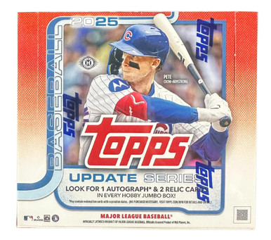 2025 Topps Update Series Baseball Jumbo Box 2025 Topps Update Series Baseball Jumbo Box