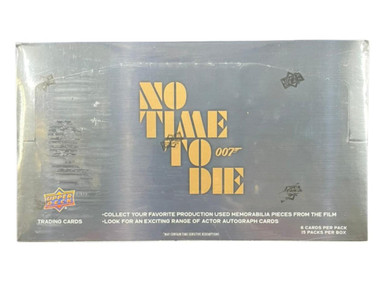 2025 Upper Deck James Bond No Time To Die Hobby Box