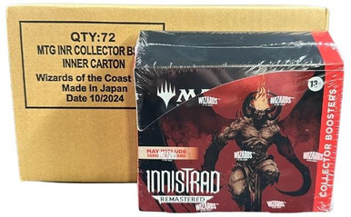innistrad remastered collector booster box release date Amazon.com: Magic: The Gathering Innistrad Remastered Collector Booster main image 0
