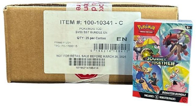 Pokemon Scarlet & Violet Journey Together Booster Bundle 25 Box Case Pokemon Scarlet & Violet Journey Together Booster Bundle 25 Box Case