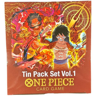 One Piece TCG: Tin Pack Set Volume 1 Box