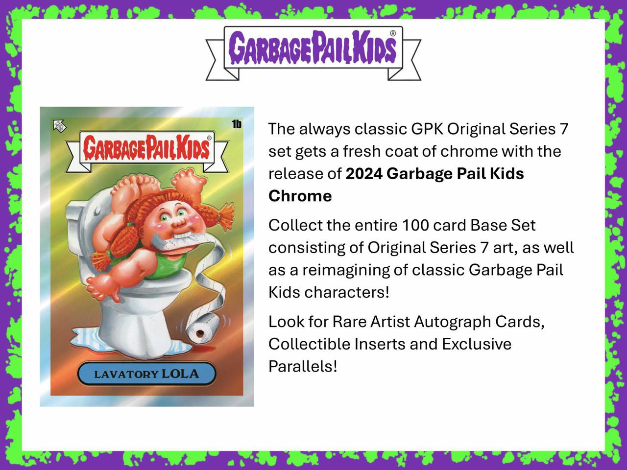 Image of 2024 Topps Garbage Pail Kids Chrome Hobby Box