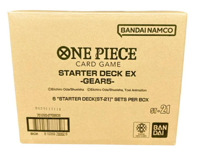one piece card game starter deck ex gear 5 One Piece Card Game Starter Deck EX Gear5 [ST-21] – Games Time Aversa main image 1