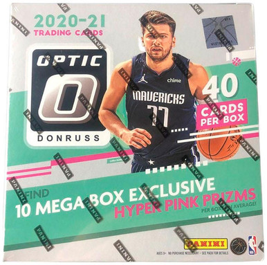 2020/21 Panini Donruss Optic Basketball Hyper Pink Prizm Mega Box