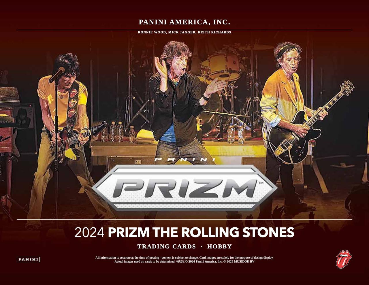 Image of 2024 Panini Prizm Rolling Stones Hobby Mega Box