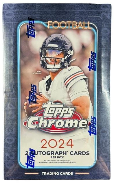 Image of 2024 Topps Chrome Football Hobby Box