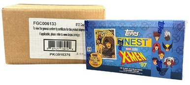 2025 Topps Finest X-Men '97 Hobby 8 Box Case