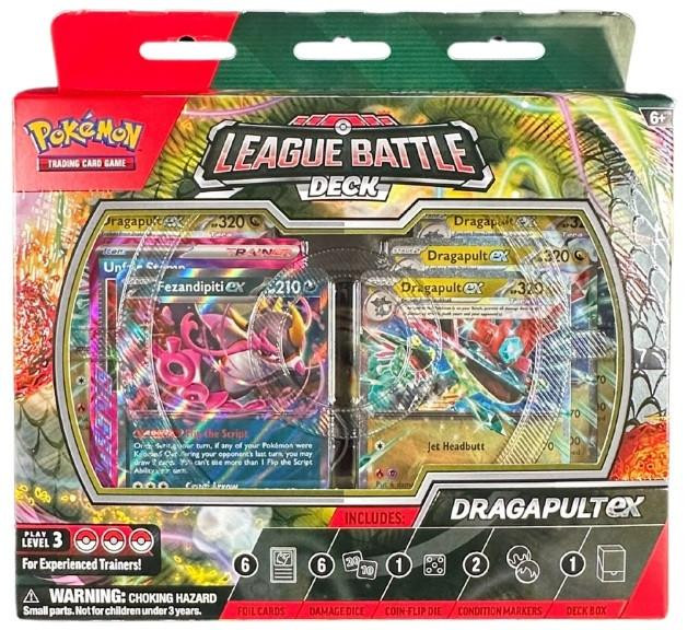 Image of Pokemon Dragapult Ex League Battle Deck Box