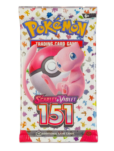 pokemon mew booster pack Pokemon Sun and Moon Hidden Fates Mew Pin Collection (3) Booster Pack Set main image 1
