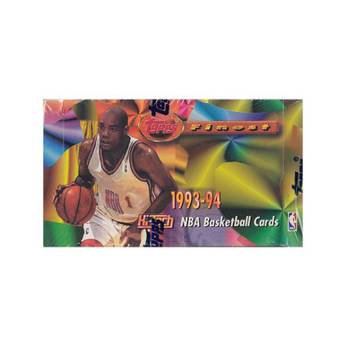 1993/94 Topps Finest Basketball Jumbo Box
