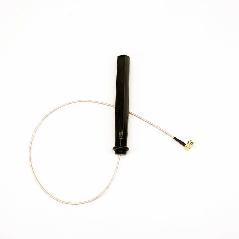 DNC-2201 Short Waterproof WiFi Antenna 8dBi | RP-SMA Right Angle