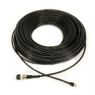 300ft underwater Cat6 Ethernet cable with waterproof connectors for PoE and subsea camera systems