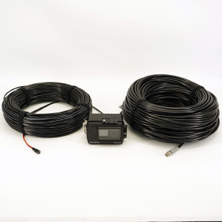 DNC-GP30 underwater GoPro SDI live view system with permanently attached 100m SDI and power cables
