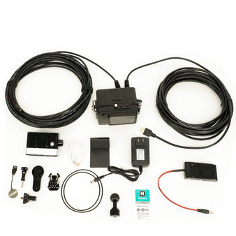 Waterproof set HERO13, 12, 11, 10, HDMI Live View 10m, Power cable
