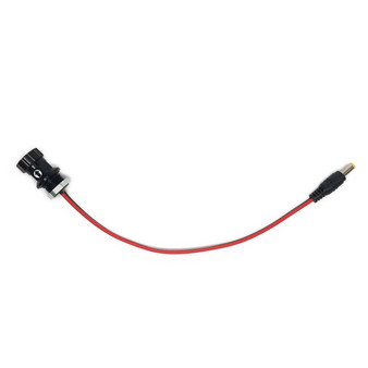 Underwater power bulkhead connector. Uwater Power bulkhead connector M16, 5.5x2.1mm Male Plug End