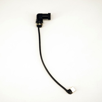 DNC-2188 swivel rotatable M16 HDMI bulkhead connector with full-size HDMI Type A internal cable and security nut for underwater camera housing