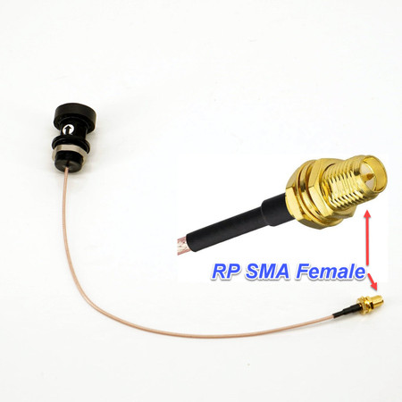 Waterproof Bulkhead connector Drone, GPS, WLAN, Wi-Fi antenna