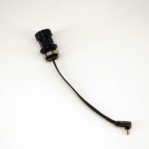 DNC-2199 underwater USB-C bulkhead connector M16 long thread for Ikelite Canon EOS R6 housing
