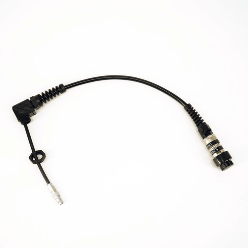 DNC-1179 ARRI LBUS cable assembly with 4-pin LEMO connector and compatible waterproof bulkhead connector for underwater housing integration