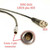 DNC-2124 Underwater bulkhead connector M16x1 SDI LBUS 4 pin Lemo. SDI video and LBUS control underwater connector DNC-2124 Underwater bulkhead connector M16x1 SDI LBUS 4 pin Lemo. SDI video and LBUS control underwater connector