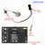 DNC-2164 Bulkhead Connector M16 SDI Power with Portkeys BM5 Power 4 Pin Connector