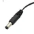 DNC-1182 submersible power cable with 5.5 x 2.1 mm DC male barrel plug for compatible battery packs and DC power supplies.