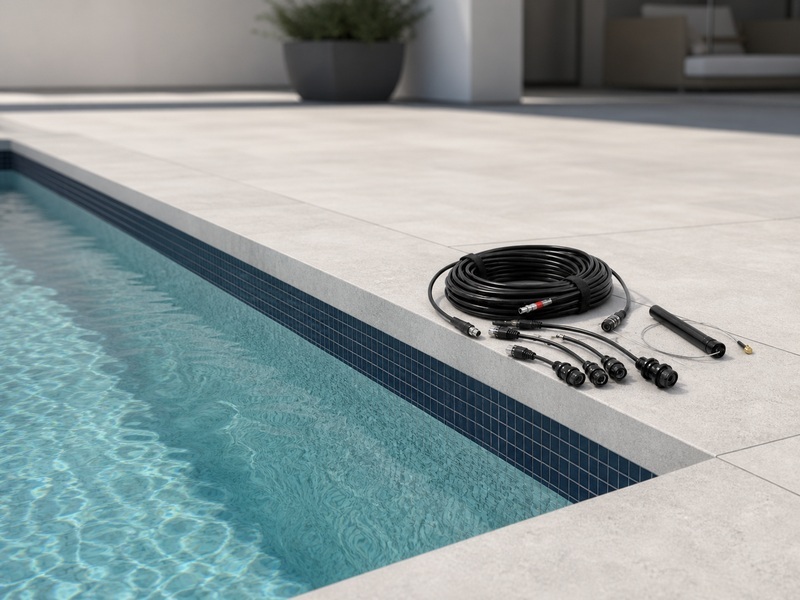 Waterproof bulkhead connectors, underwater cables, adapters, and antenna for custom system integration