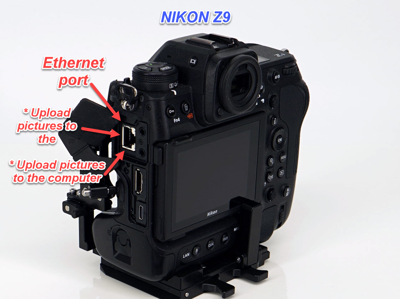 Nikon z9 Ethernet port