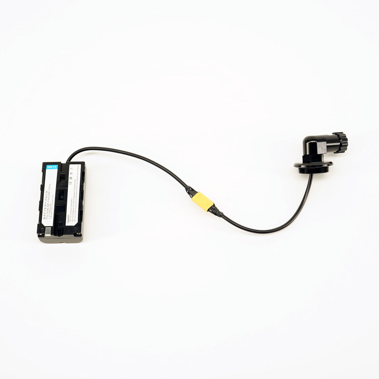 M28 Swivel Power bulkhead connector to feed Atomos Ninja V
