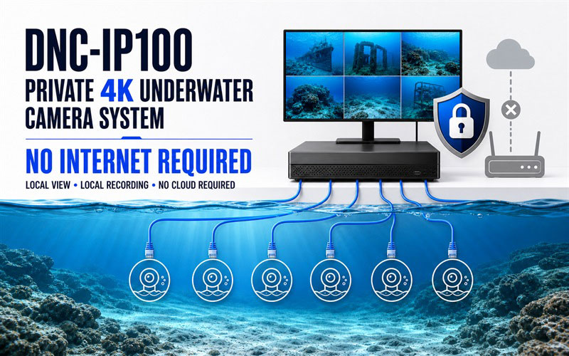 How to Build a Private 4K Underwater Camera System Without Internet